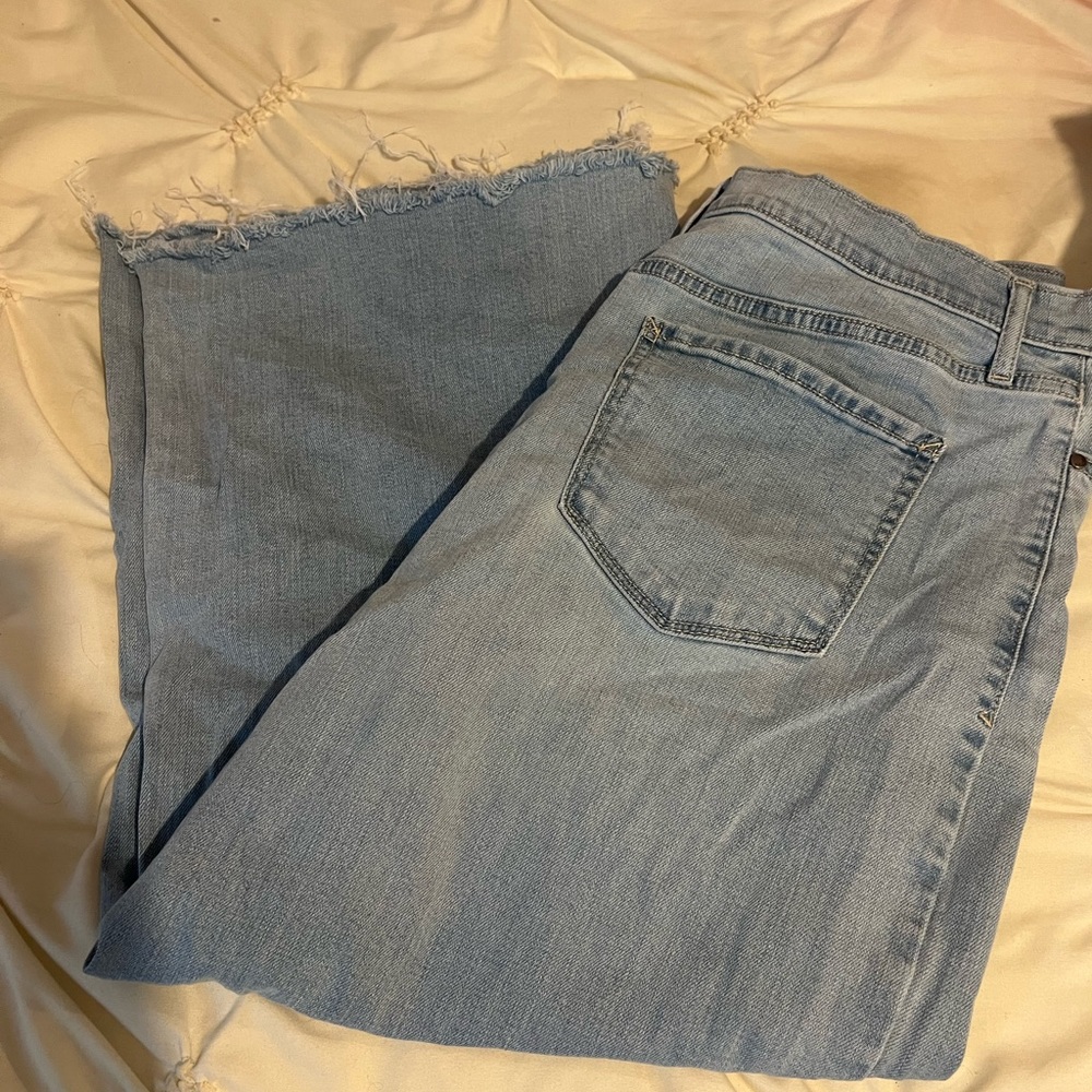 Ana brand wide leg crop Jean